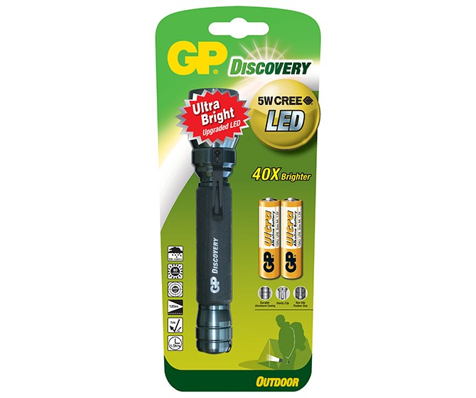 GP Batteries lanterna Discovery LOE102